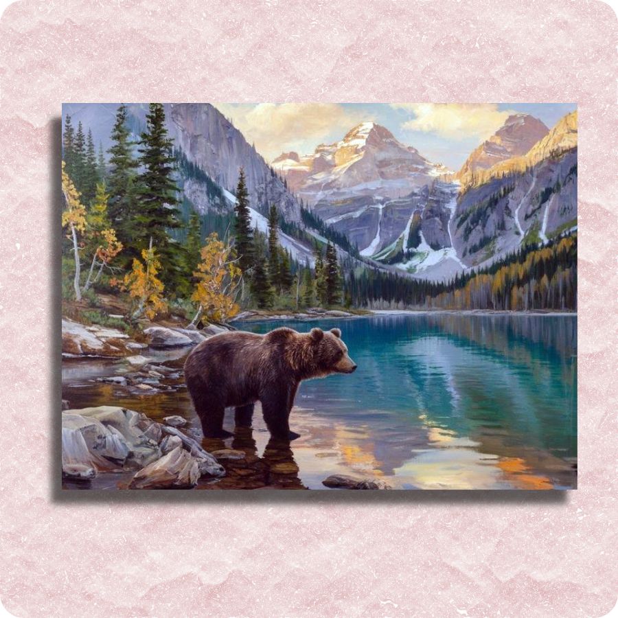 Bear by Still Lake