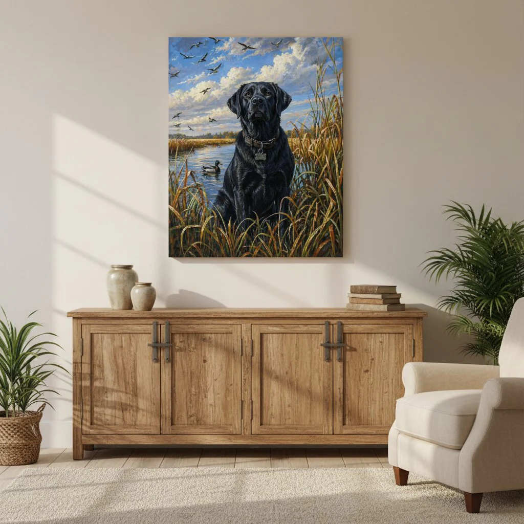 Black Labrador - Paint by Numbers - Image 2