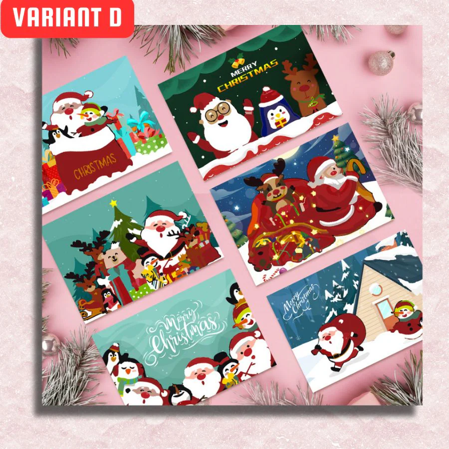 Christmas Cards - Paint by Numbers - Image 5