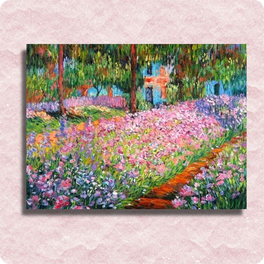 Claude Monet - Irises at Monets Garden at Giverny