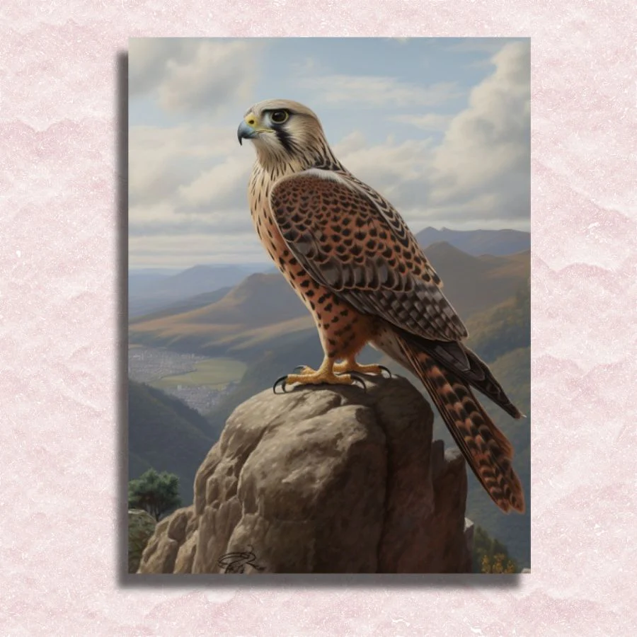 Falcon Paint by Numbers