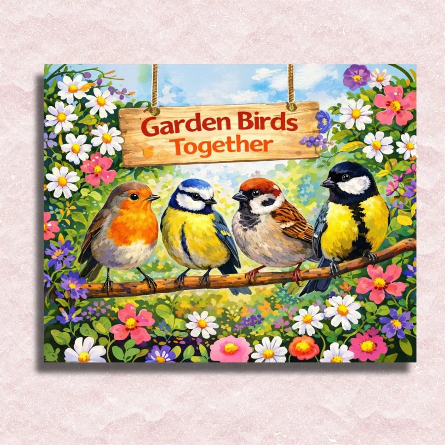 Garden Birds Together