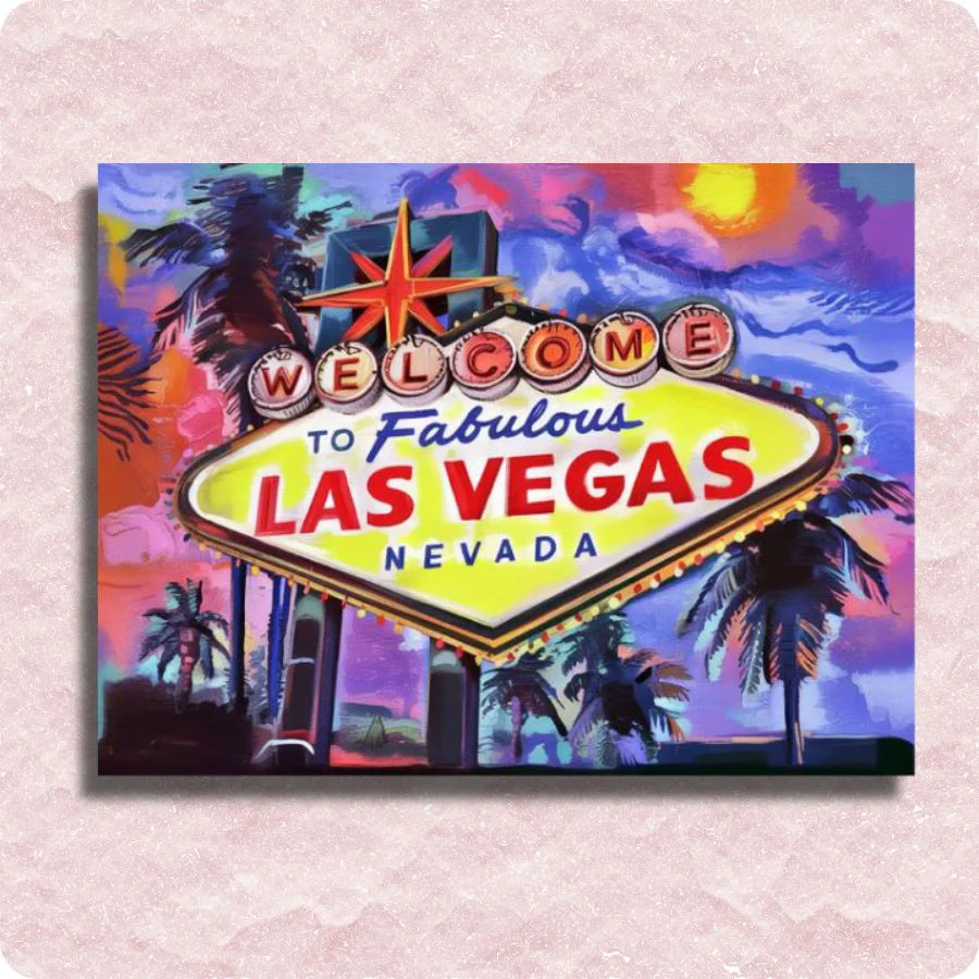 Las Vegas Paint by Numbers