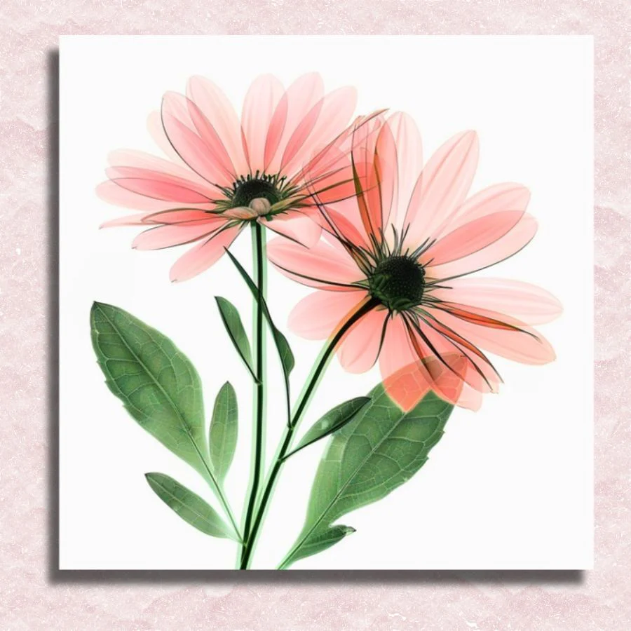Mini Pink Daisies