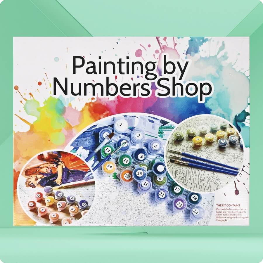Neon Horse - Paint by Numbers - Image 4