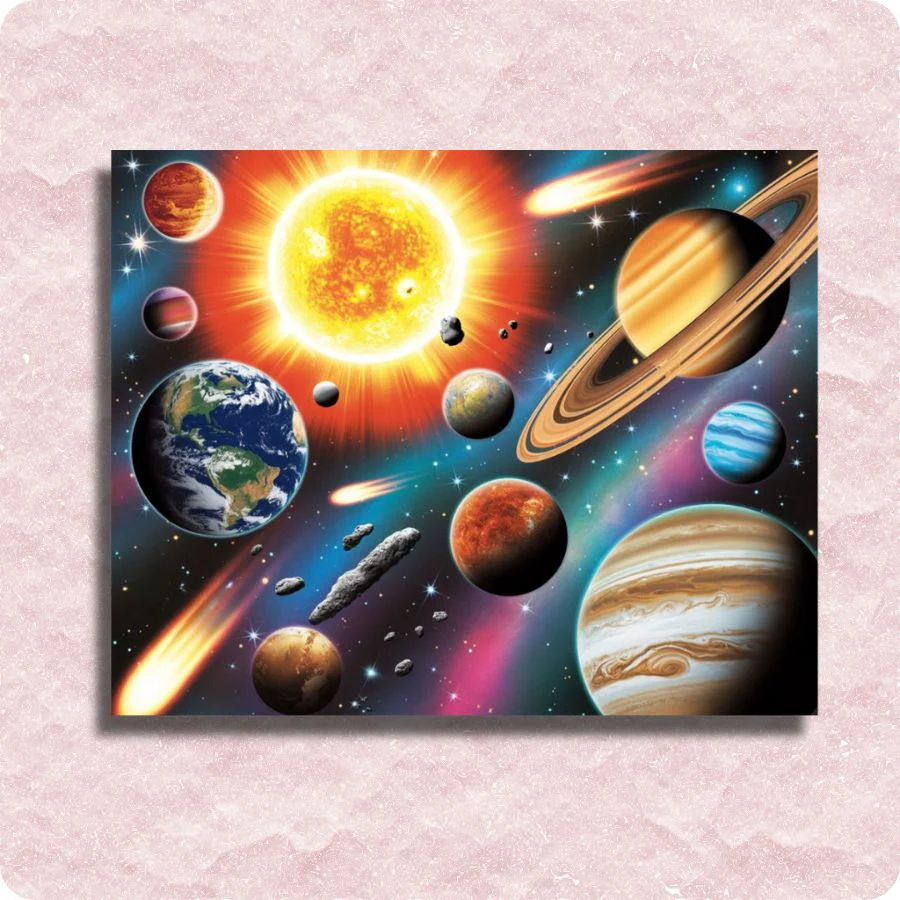 Planets - Paint by Numbers Kit