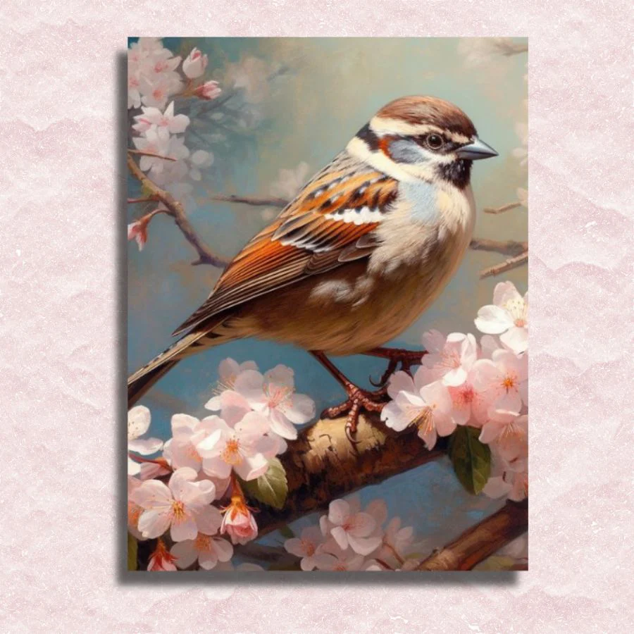 Sparrow Paint by Numbers