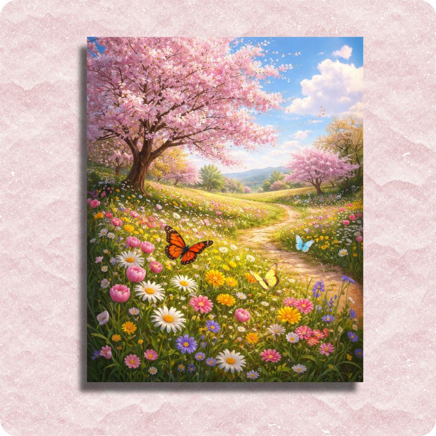 Springtime Paint by Numbers