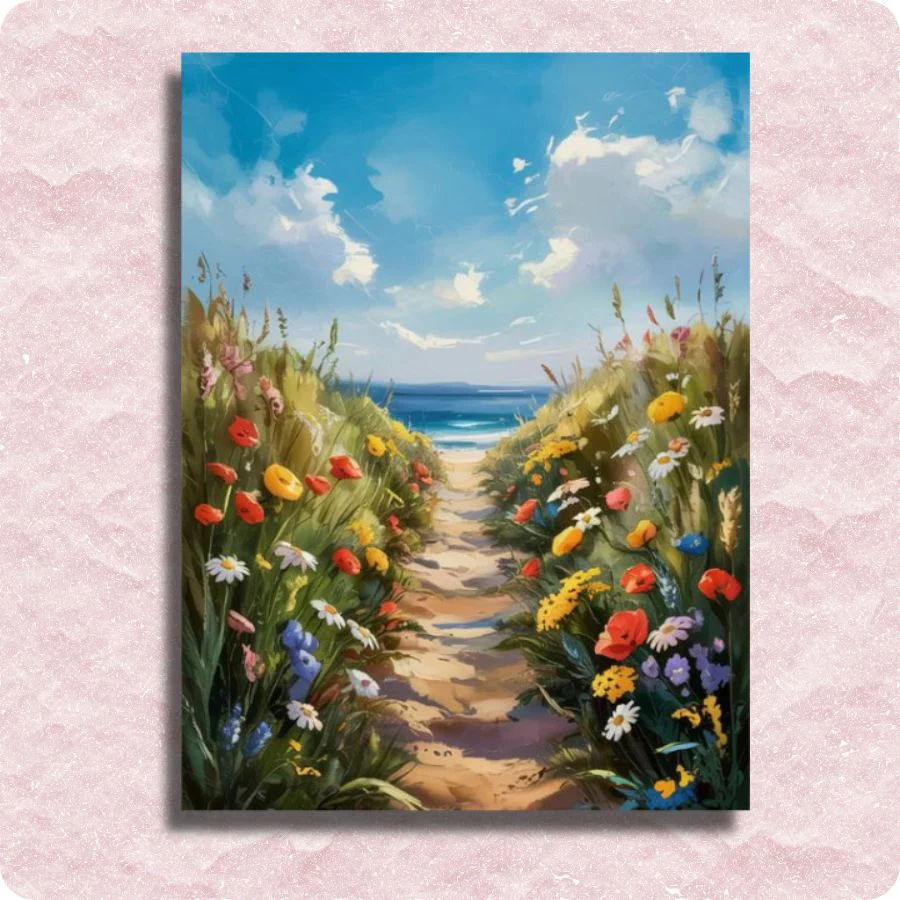 Sunlit Blossoming Haven