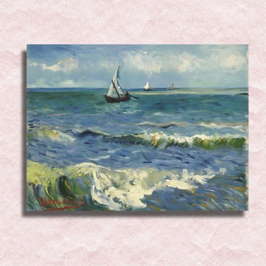 Van Gogh - The Sea at Les Saintes Maries de la Mer