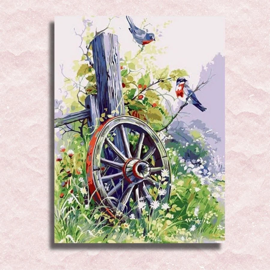 Vintage Wagon Wheel
